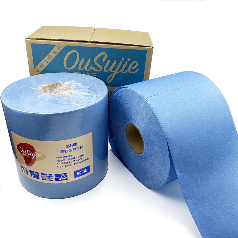 Ousujie dust-free cloth multi-purpose wipe paper degreasing towel car film absorbent cloth industrial spray paint to remove ash without trace