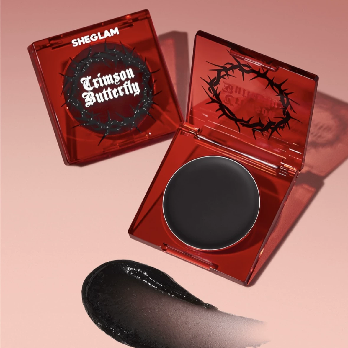 Палетка Crimson Butterfly (SHEGLAM) — 9 оттенков теней, кремовые тени, набор для губ и щек