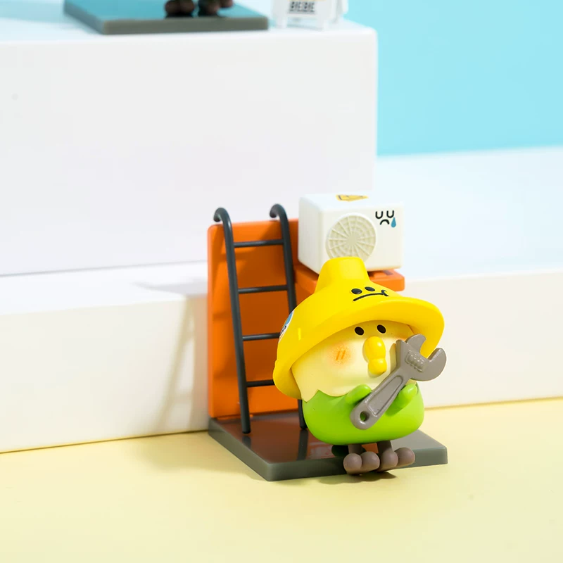 [MINISO 名创优品小鹦鹉 BEBE городской уголок серия набор для сюрприза декоративная вещь для дома и рабочего места]