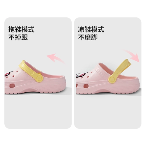 Модные тапочки, летние туфли на платформе, высокая нескользящая пляжная обувь