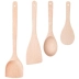 Sản phẩm nổi tiếng của MINISO Đồ dùng nhà bếp bằng thìa đa năng nhập khẩu bằng gỗ sồi (có thể mua) chảo gang Phòng bếp