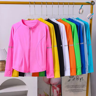 2025秋冬加厚运动外套女长袖显瘦广场舞速干上衣跳操跑步健身衣
