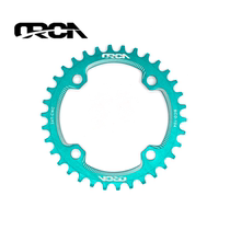 104BCD Positive and negative tooth disc tooth disc 32T34T36T38T Mountain bike roulette Single speed disc Roulette disc