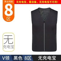 Черный v -neck of Composite 8 (без зарядных сокровищ)