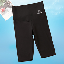 Five-point pants riding pants women wear summer thin breathable shark pants tight belly lift hip yoga Barbie shorts