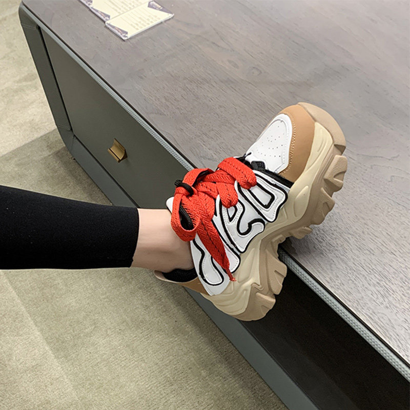 This year's popular shoes net red fried street daddy shoes in spring 2022 new super - fire and thin tide in cool harbor wind