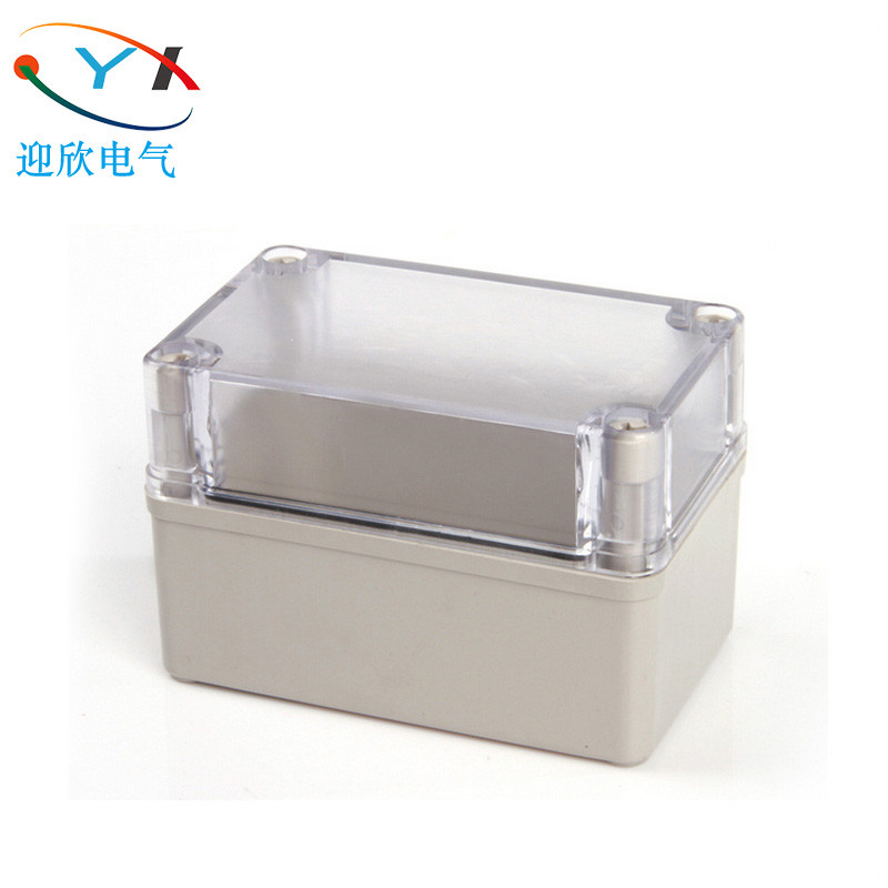 80 * 130 * 85mm OUTDOOR JUNCTION BOX ABS TRANSPARENT PLASTIC TERMINAL WATERPROOF DISTRIBUTION BOX MONITOR SECURITY BOX