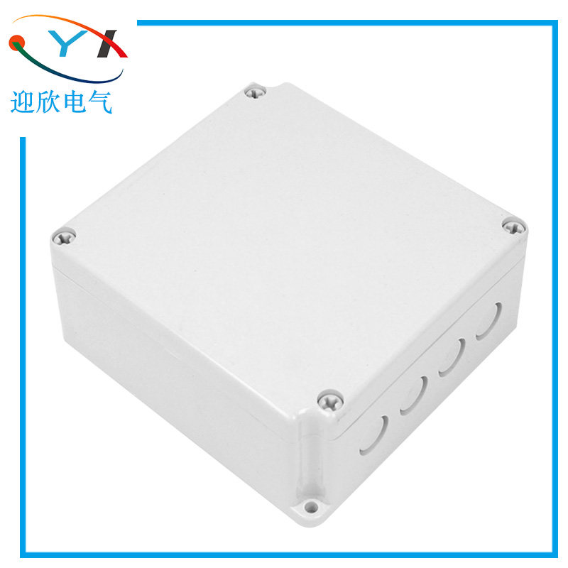 170 170 * 160 * 70mm outdoor waterproof junction box 20P Bring your own reserved hole wiring terminal box to the wire box