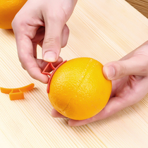 Manufacturers creative China pavilion style fruit orange peeler small beautiful and practical orange opener can print logo