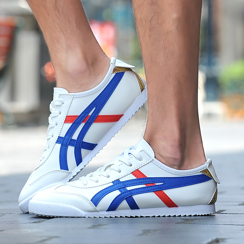 tigerOnitsuka official flagship store men's shoes women shoes spring a foot pedal classic canvas casual Agan shoes
