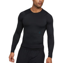 Under Armour Andremaua Men RUSH Long Sleeve Sports Training Tight-1328699