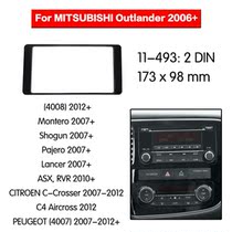 2014 Mitsubishi Outlander Citroen C4 Peugeot 4007 car audio navigation DVD universal machine modification face frame