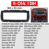1999-2004 Jeep Grand Cherokee car audio GPS DVD CD universal machine modified face frame panel