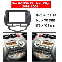 Honda Fit Jazz audio navigation CD panel automatic air conditioning right-hand drive General machine modified face frame panel bracket