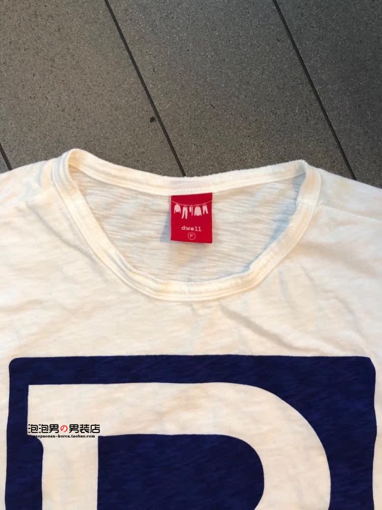 Hàn Quốc Dongdaemun mua nghệ thuật nam tươi in chữ ngắn ngắn cotton dài tay áo thun mùa hè - Áo vest cotton áo ghi lê