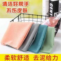 Strip Coarse Strip Pull-Rub Gloves Fabric Towel Back Rubbing Bath Towel Pull Back Towels Bath Towel Material Single Layer Rubbing Back Special Back