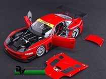 Jingshang 1:18 FERRARI FERRARI 575 GTC red car model collection