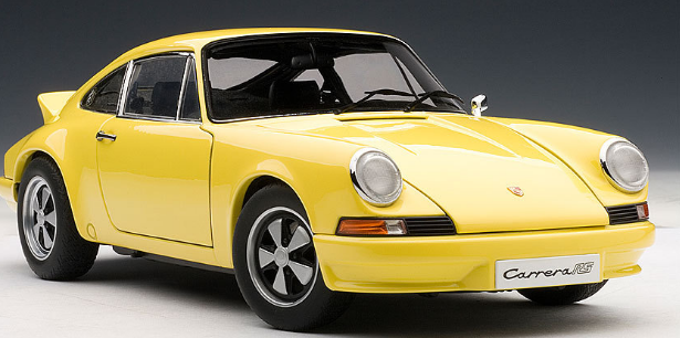Alto 1:18 AutoArt Porsche 911 CARRERA RS 2 7 1973 car model