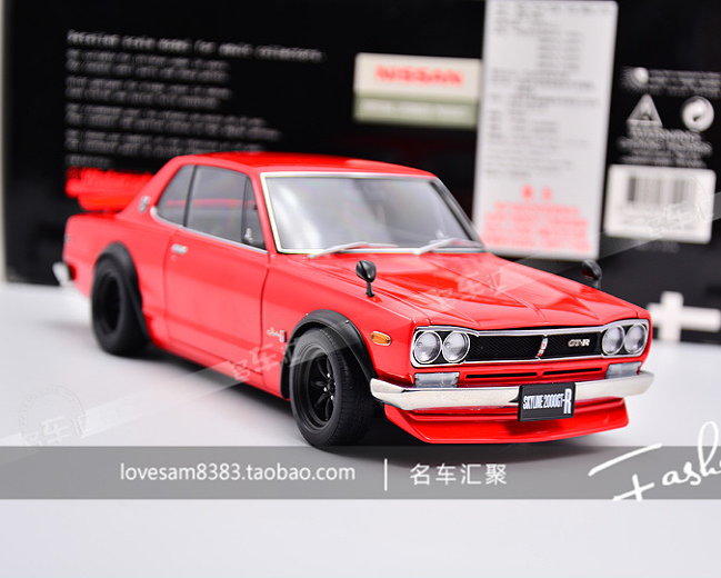 Alto 1:18 for Nissan SKYLINE GT-R 1ST KPGC10 car model