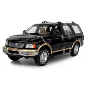 Ut 1:18 Ford Expedition Eddie Bauer Black Car Model