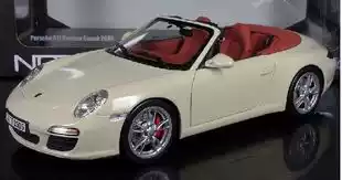 NOREV 1:18 PORSCHE 911 PORSCHE 4S MILKY white CAR MODEL