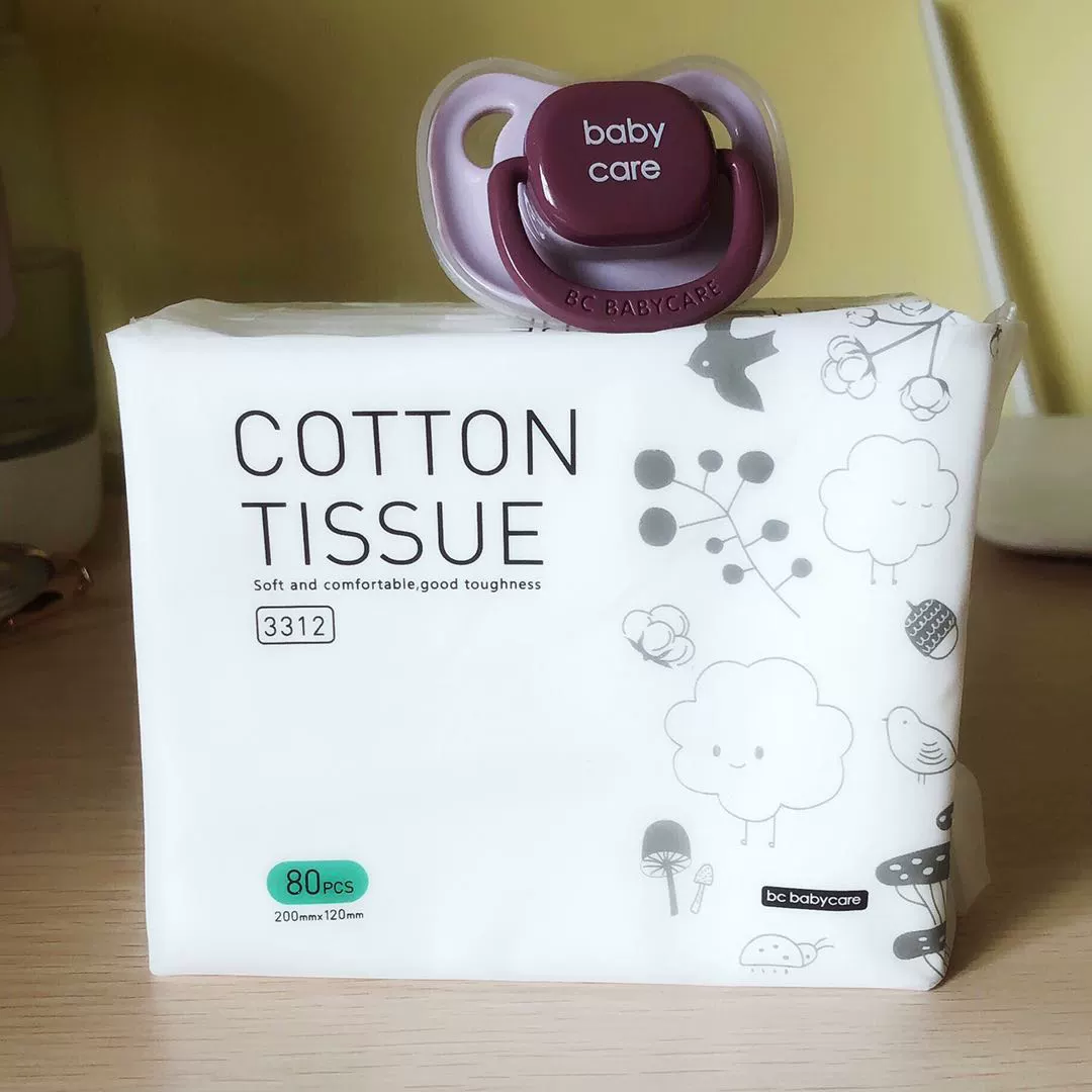 babycare em bé khăn bông mềm khăn em bé ướt và khô không ướt khăn ướt cotton dày sơ sinh 100 máy bơm - Khăn ướt