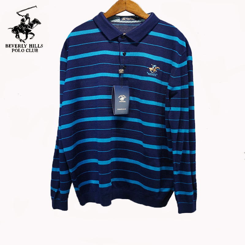 Áo len nam thương hiệu quốc tế Áo len POLO 2018 thu đông mới hơn áo len dài tay nguyên chất Huali Paul quần tây nam đẹp