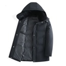 红蜻蜓男士加绒棉服保暖连帽设计