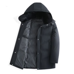 红蜻蜓男士加绒棉服 保暖连帽设计