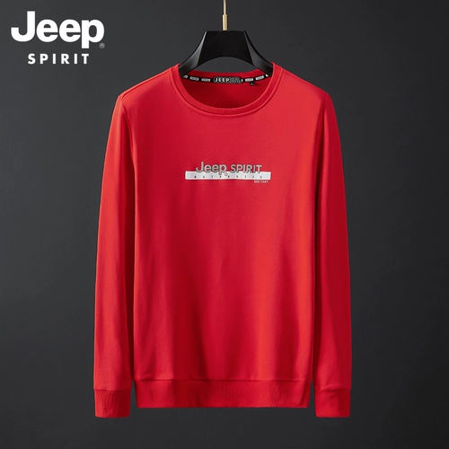 Джип, демисезонная осенняя толстовка, приятный телу осенний лонгслив, футболка, круглый воротник, оверсайз