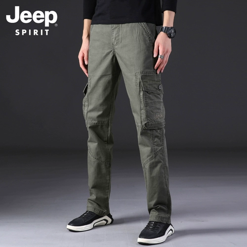 Джип, мужская демисезонная утепленный лонгслив, дорожные штаны