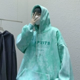 Tide, осенняя толстовка с капюшоном для влюбленных, куртка, свободный крой, в американском стиле