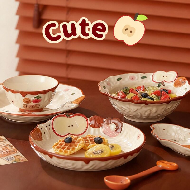 High-Quality Bowl and Plate Set, a Complete Set of Household Bowls, Stylish and Beautiful Bowl Combination, Perfect for Housewarming Gifts High-Quality Bowl and Plate Set, a Complete Set of Household Bowls, Stylish and Beautiful Bowl Combination, Perfect for Housewarming Gifts
