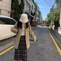 SIXI Sixi home-made 19 autumn and winter denim jacket female Korean version loose retro wild long-sleeved frock top