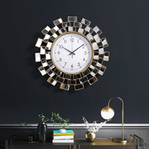 Nordic Light Extravaganza Red Hanging Bell Fashion Living Room Creative Watch Modern Minimalist Personality Clock Home Atmosphere Hanging Watch