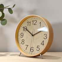 Desktop clock clock clock living room home sitting clock ornaments desktop pendulum clock bedroom placed creative Nordic clock