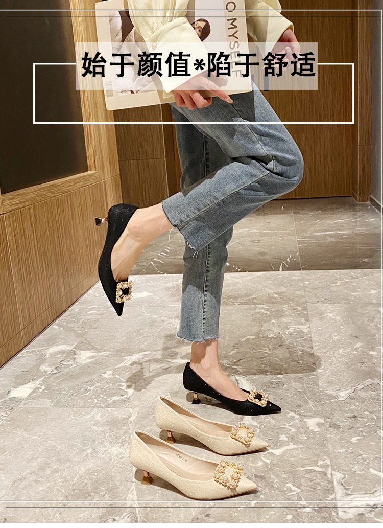 C9649 1420K GIÀY CAO GÓT NỮ RSKREGS SEXY GẮN ĐÁ MÙA HÈ GIÀY DÉP NỮ G04 SẢN PHẨM MỚI