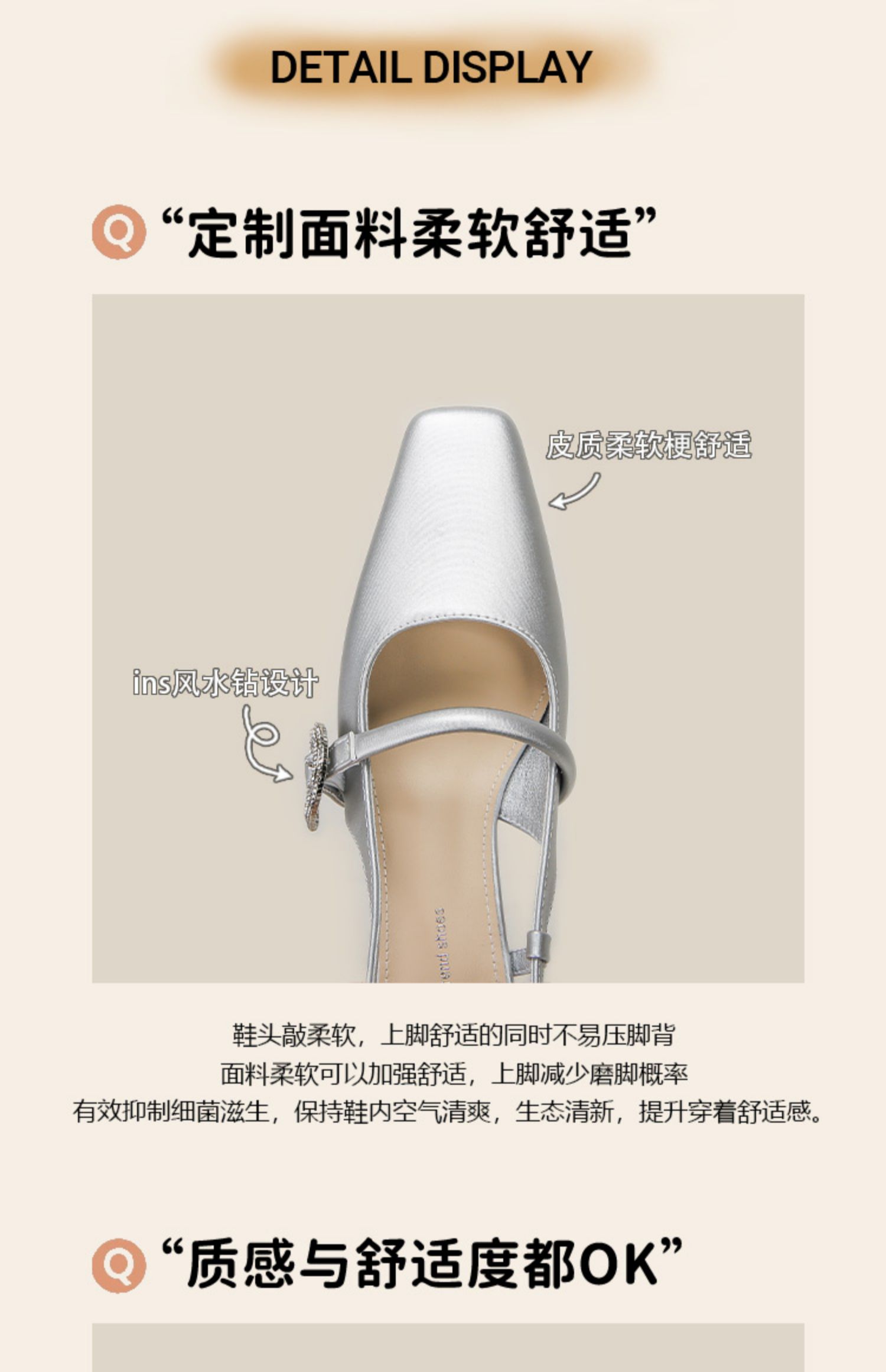 C9516 1420K GIÀY CAO GÓT NỮ RUOREAG GÓT VUÔNG MÙA HÈ PHỤC CỔ CỔ ĐIỂN GIÀY DÉP NỮ G04 SẢN PHẨM MỚI
