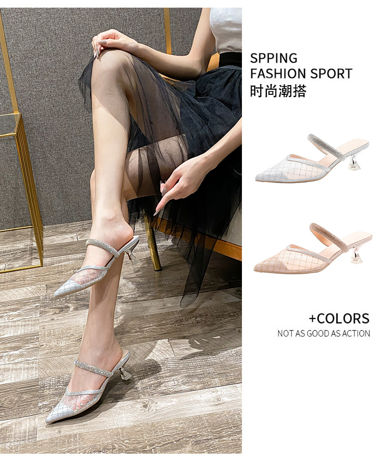 C9593 1380K GIÀY CAO GÓT NỮ RUOREAG GẮN ĐÁ MŨI NHỌN GÓT NHỌN GIÀY DÉP NỮ G04 SẢN PHẨM MỚI