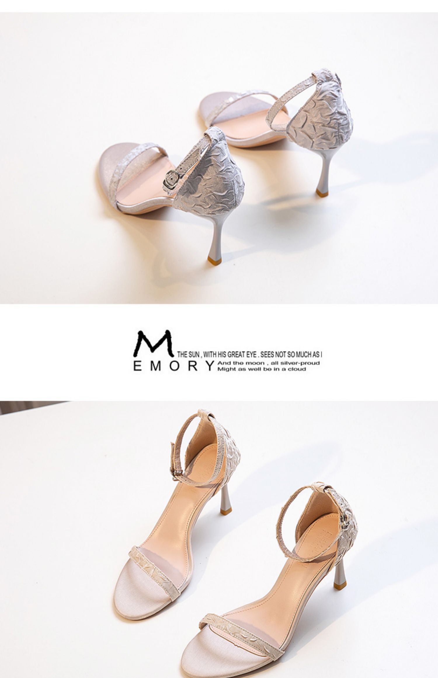 C9332 1280K GIÀY CAO GÓT NỮ RUOREAG SEXY GỢI CẢM SEXY GÓT NHỌN MÙA HÈ GIÀY DÉP NỮ G04 SẢN PHẨM MỚI