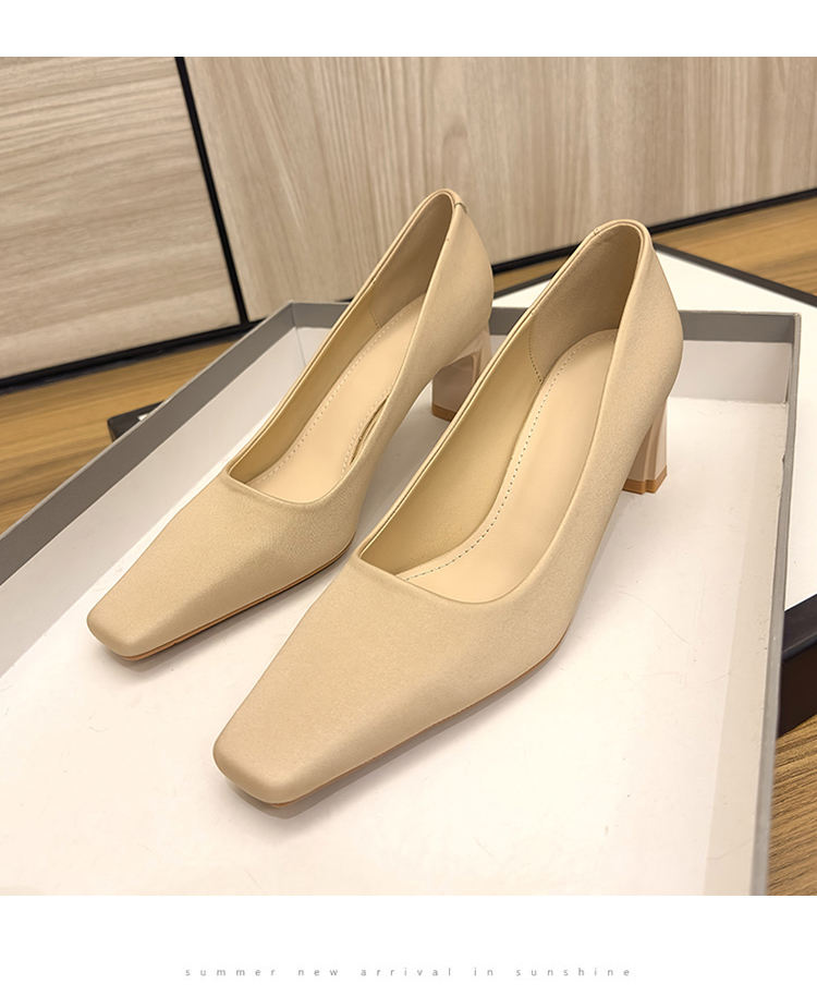 C9579 1280K GIÀY CAO GÓT NỮ RUOREAG GÓT VUÔNG PHỤC CỔ CỔ ĐIỂN GIÀY DÉP NỮ ĐỒ CÔNG SỞ G04 SẢN PHẨM MỚI