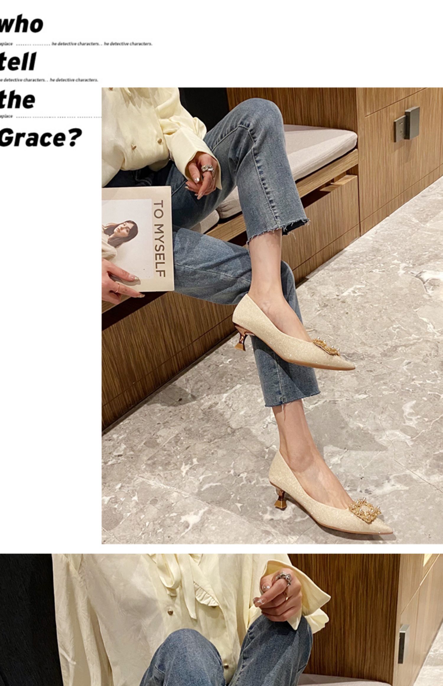 C9649 1420K GIÀY CAO GÓT NỮ RSKREGS SEXY GẮN ĐÁ MÙA HÈ GIÀY DÉP NỮ G04 SẢN PHẨM MỚI