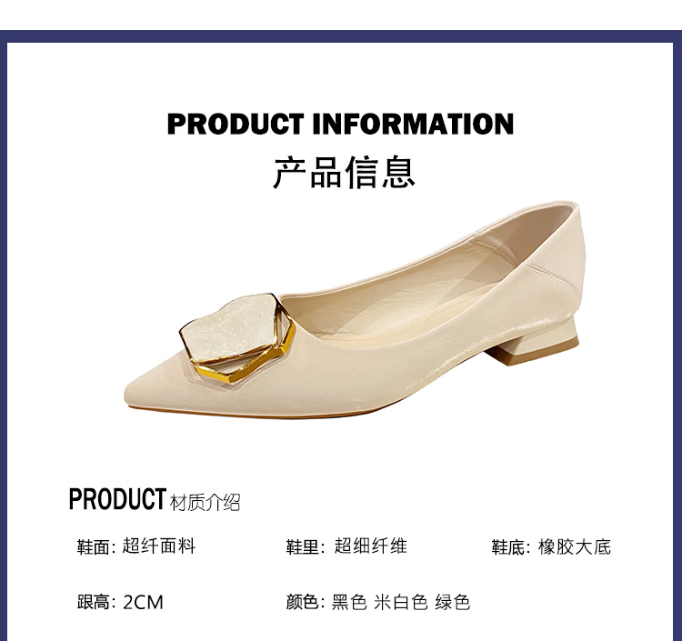 C9554 1380K GIÀY CAO GÓT NỮ RUOREAG MŨI NHỌN GÓT VUÔNG GIÀY DÉP NỮ G04 SẢN PHẨM MỚI