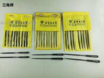 Shanghai triangle plastic file Triangle square round file semicircular flat file 3*140 4*160 5*180
