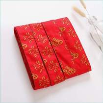 Big red newborn cloth rope strap with baby package strapping tether bag quilt strap strapping strap] baby fixed strap