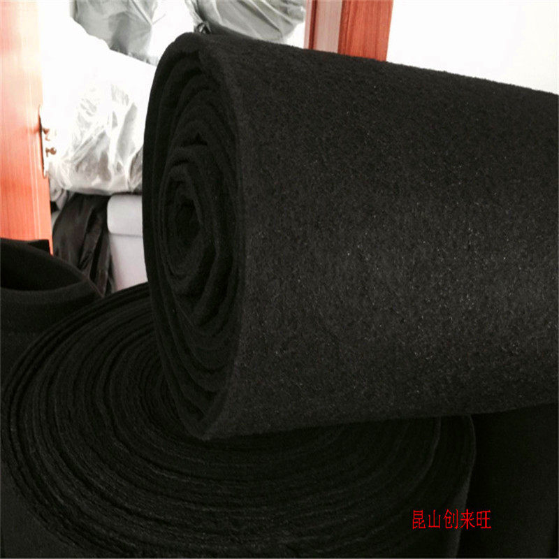 Active Carbon Filter Cotton Air and Water Treatment Peculiar Smell Activated Carbon Fiber Mesh Baking Varnish Room Activated Carbon Cotton