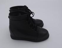 Custom-made disabled shoes orthopedic shoes unequal legs up high shoe level foot shoe foot hidden wedge customization