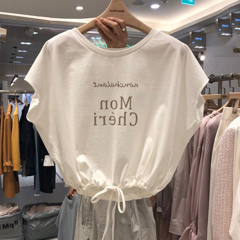Dongdaemun 2023 Sommer neues kurz ärmel iges T-Shirt weibliche koreanische Version des losen Designs