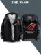 ASUS Republic of Gamers ROG Prodigal Eye Logo Clothes Graphics Bar Men's Autumn and Winter New Workwear Jacket