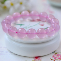 Heather bamboo Mozambique natural Starlight powder crystal bracelet six-way starlight pink crystal hibiscus powder crystal bracelet